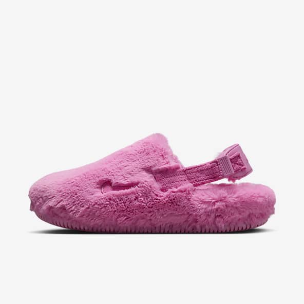 Furry sandals nike sale